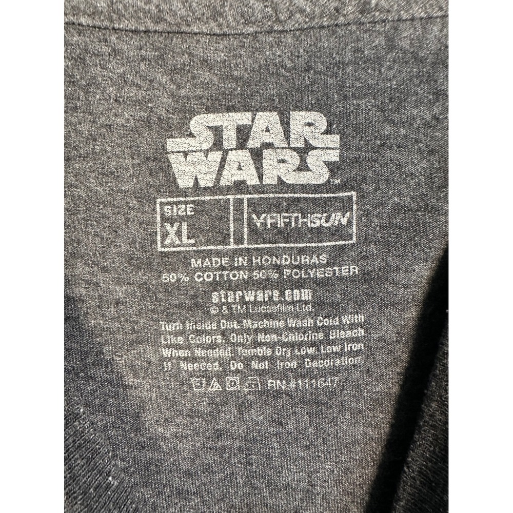 Star Wars Fifth Sun X-Wing Starfighter Graphic T-Shirt Mens XL Charcoal Heather - Picture 2 of 7